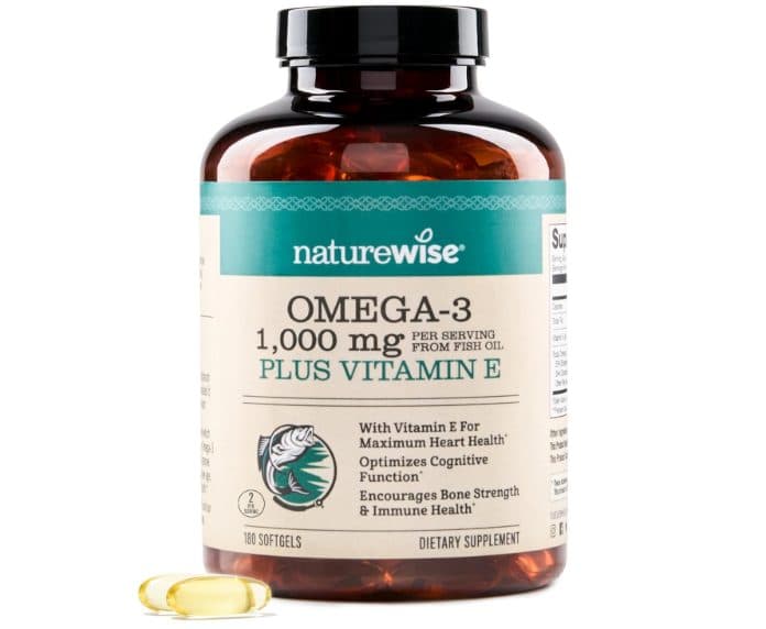 NATUREWISE OMEGA-3 EXTRA FUERTE 1000 MG